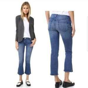 3x1 NYC Split Bell Crop Jean's Stanley Wash 28